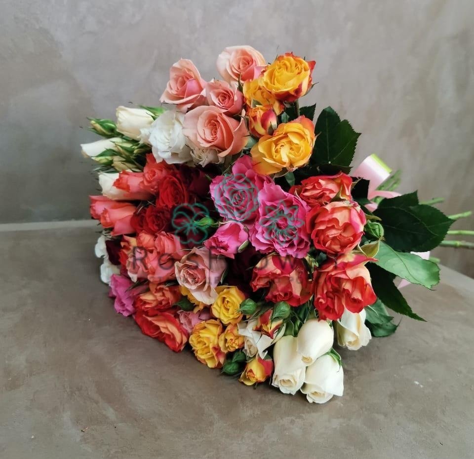 Букет цветов из: Розы в Поливаново