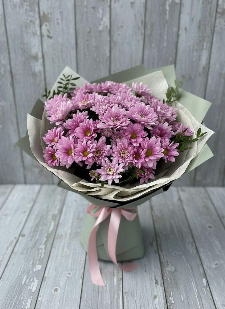Букет цветов из: Хризантемы в Поливаново
