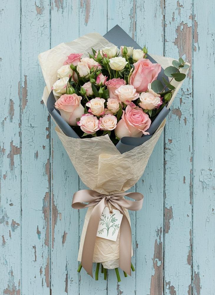 Букет цветов из: Розы в Поливаново