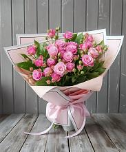 Букет Розовый кустик #REPLACE_PRED# Поливаново
