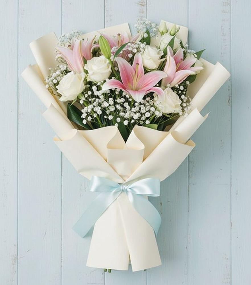 Букет цветов из: Лилии в Поливаново