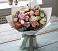Букет цветов из: Розы, Лизиантусы и Гвоздики в Поливаново