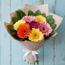 Букет цветов из:  Герберы в Поливаново