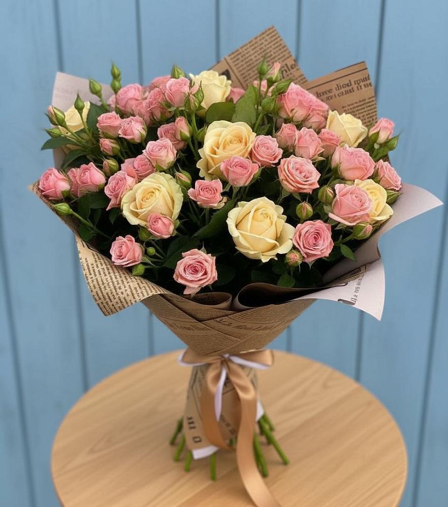 Букет цветов из: Розы в Поливаново