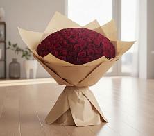 Букет 101 Красная роза #REPLACE_PRED# Поливаново