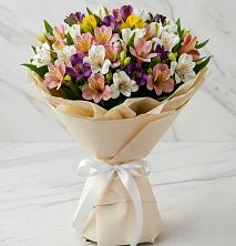 Букет цветов из:  Альстромерии в Поливаново