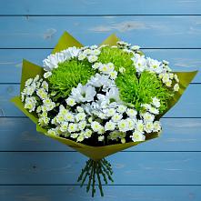 Букет цветов из:  Хризантемы #REPLACE_PRED# Поливаново
