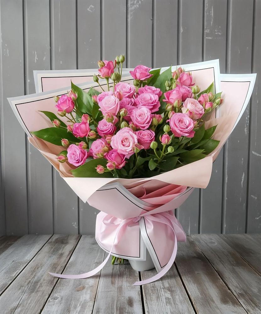 Букет Розовый кустик в Поливаново