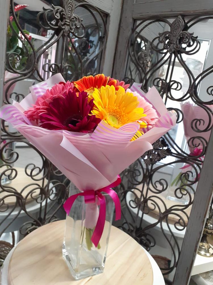 Букет цветов из: Герберы в Поливаново