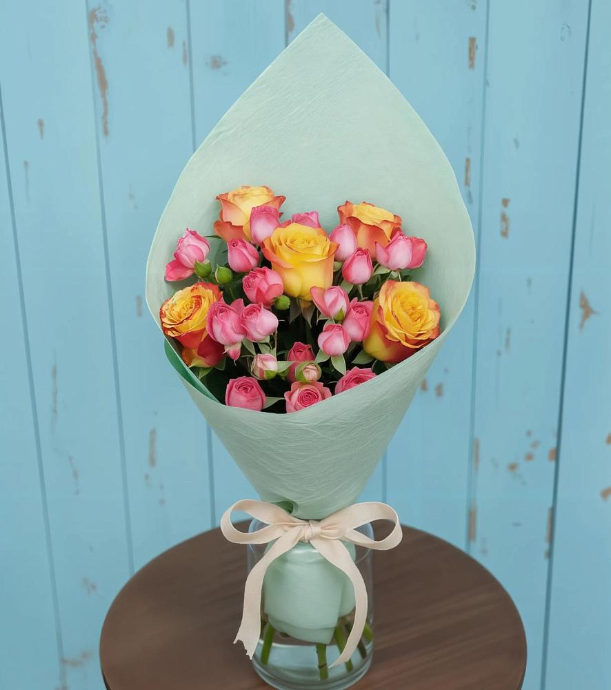 Букет цветов из: Розы в Поливаново