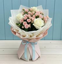 Букет цветов из:  Розы в Поливаново