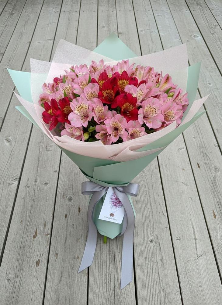 Букет цветов из: Альстромерии в Поливаново