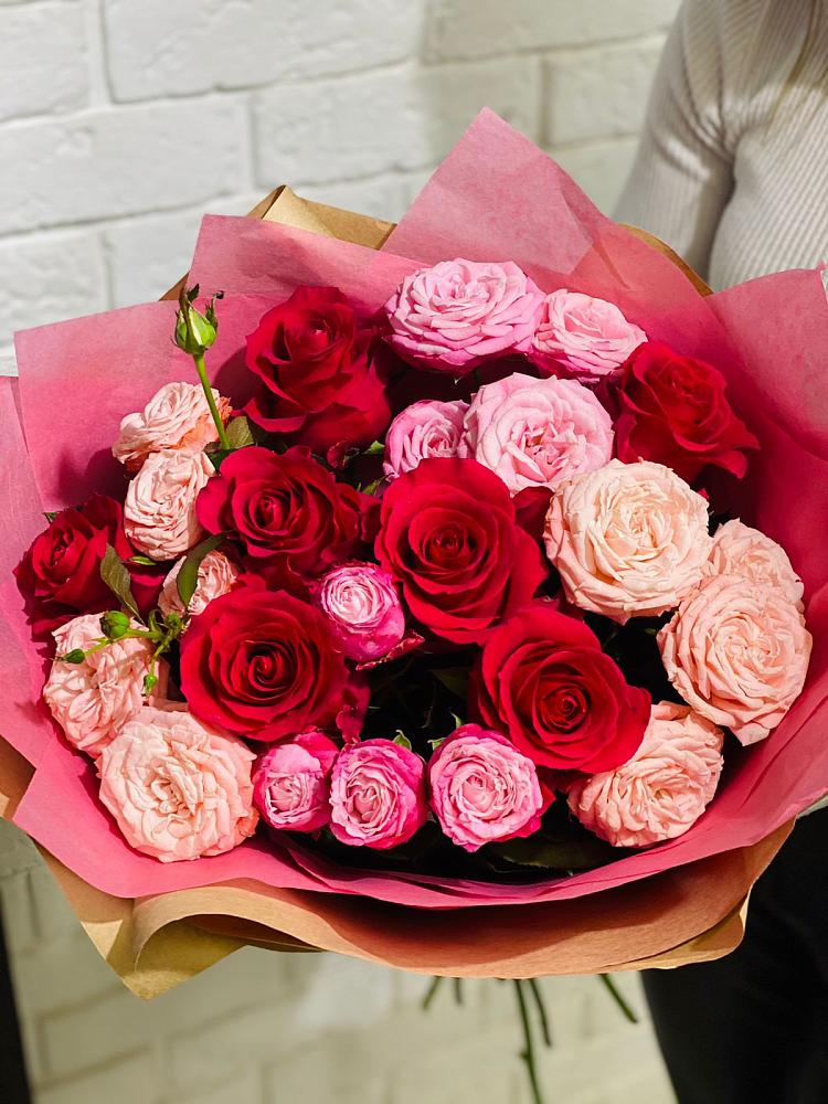 Букет цветов из: Розы в Поливаново