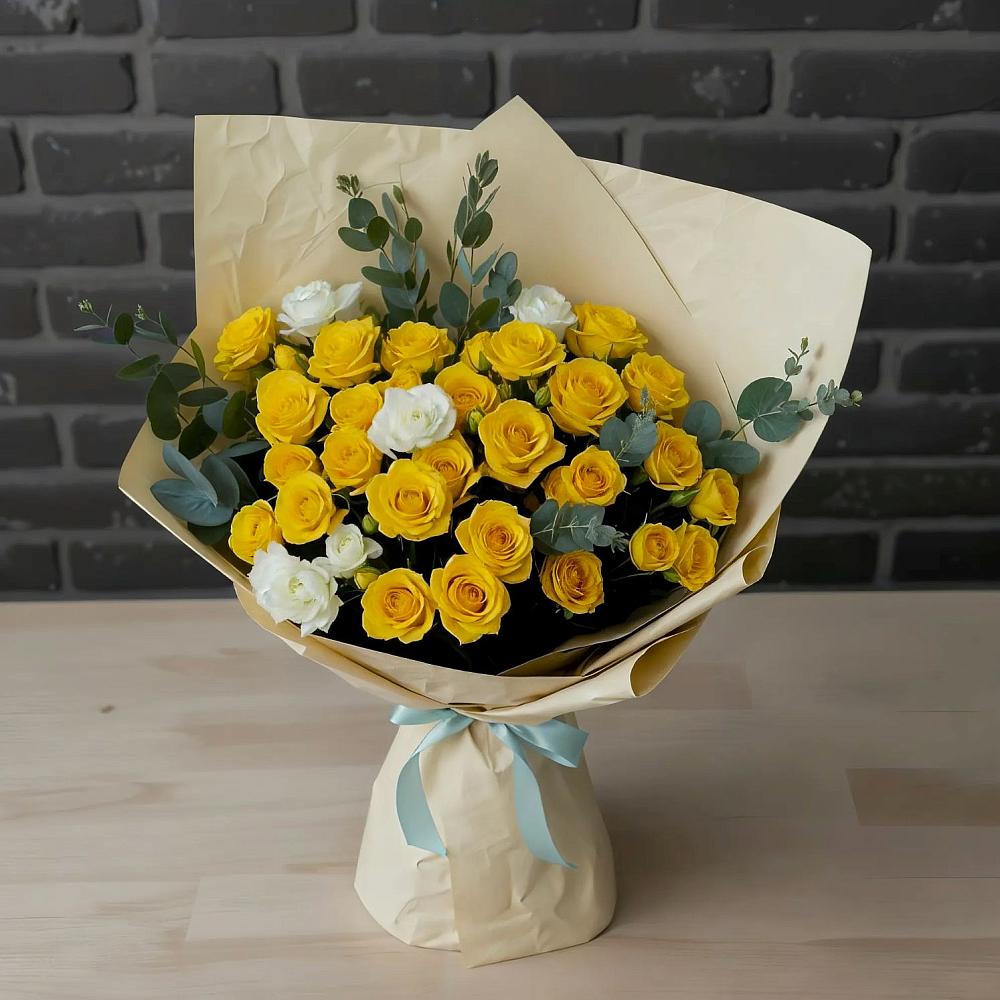 Букет цветов из: Розы в Поливаново