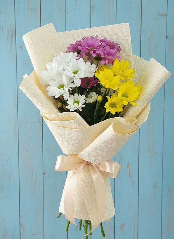 Букет цветов из: Хризантемы в Поливаново