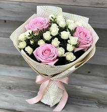 Букет цветов из:  Розы в Поливаново