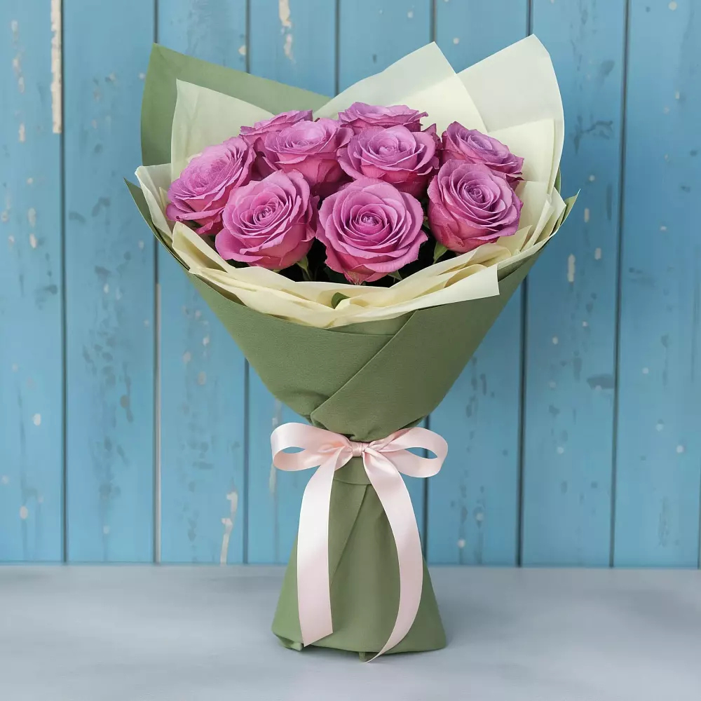 Букет Розы Фёрст Леди в Поливаново