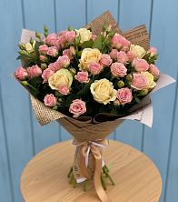 Букет цветов из:  Розы в Поливаново