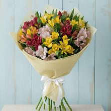 Букет цветов из:  Альстромерии в Поливаново
