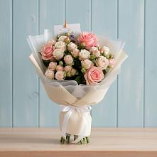 Букет цветов из:  Розы в Поливаново
