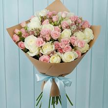 Букет цветов из:  Розы в Поливаново